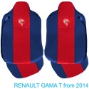 Sitzbezüge für RENAULT T-GAMA nach 2014 blau